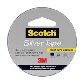 Fita Silver Tape 45mm x 25m SCOTCH 3M