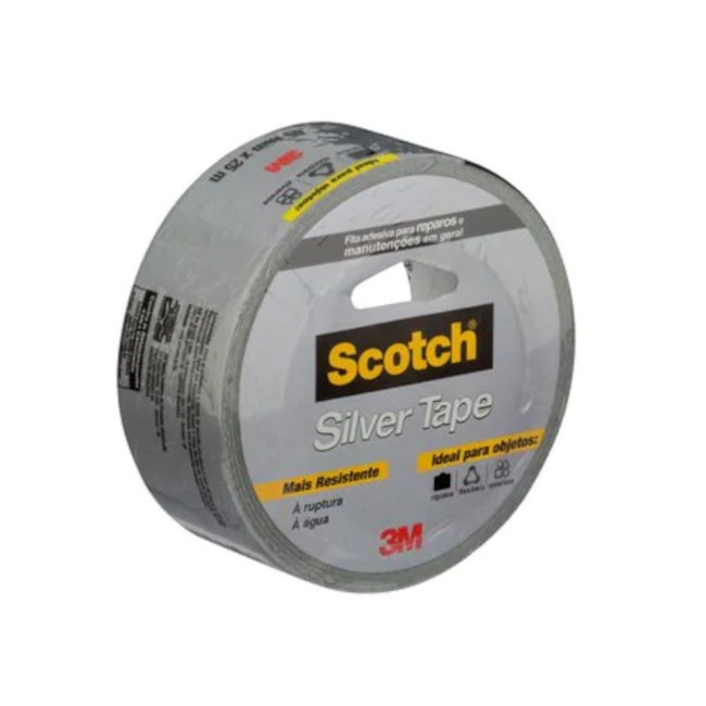 Fita Silver Tape 45mm x 25m SCOTCH 3M-da1fb782-05ce-497d-9e61-4821692043cf