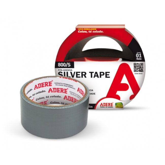 Fita Silver Tape 45mm X 5m 800/S ADERE-959c9bba-3e9b-4d3c-b4c2-a6b788945abc