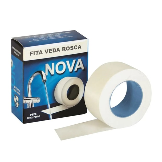 Fita Veda Rosca 18 x 25 metros 30970 NOVA-9ef86b68-2440-4297-ba3b-56194c49e017