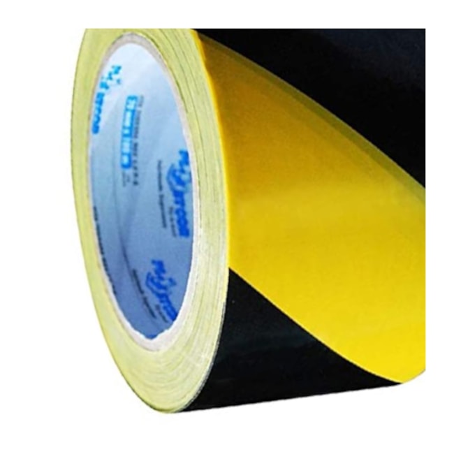 Fita Zebrada de Isolamento 70mm x 200m Amarela e Preta 700.00082 PLASTCOR-55d441c3-0475-46d2-b5cc-43ad0aafcf1d