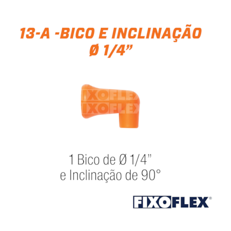 Fixo Syrup Fixo Flex Bico Largo 24X1mm 1/4