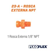 Fixo Flex Conexão Rosca Externa 1/8" NPT 23-A TAPMATIC