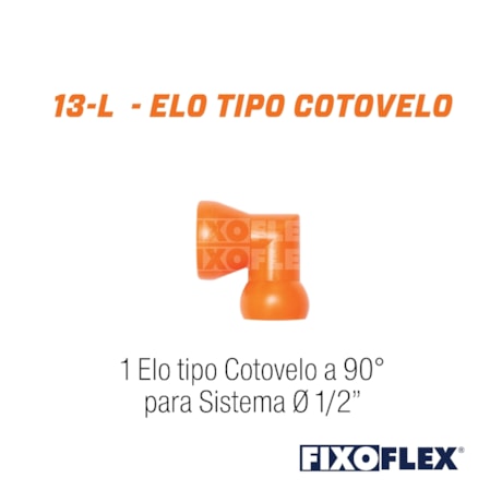 Fixo Flex Elo Tipo Cotovelo 1/2