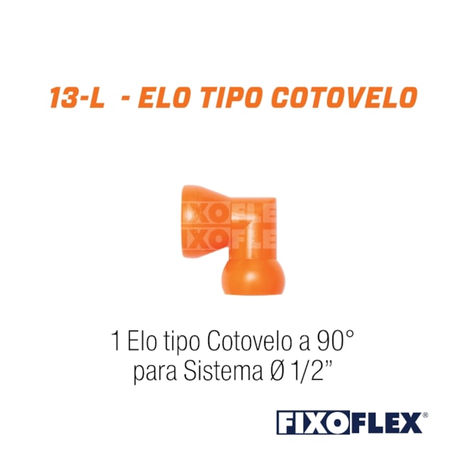 Fixo Flex Elo Tipo Cotovelo 1/2