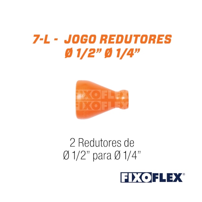 Fixo Flex Jogo de Redutores 1/2