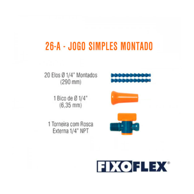 Fixo Flex Jogo Simples Montado 26-A TAPMATIC-aa14169e-6c27-43ca-9cf5-012f1fce7bbc