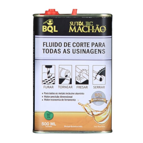 Fluído de Corte 500ml Sutol RC Machão BIO-LUB