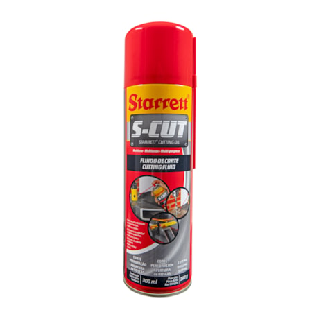 Fluido de Corte em Spray 300ml S-CUT300 STARRETT