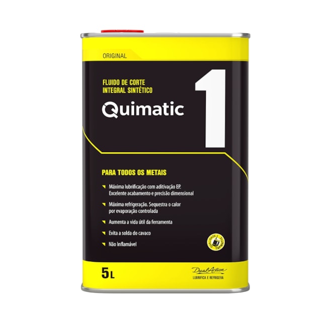 Fluído de Corte para Metais 5 Litros NR 1 QUIMATIC-06f7d0d8-e3ad-4329-97f9-9d36edb1a51e