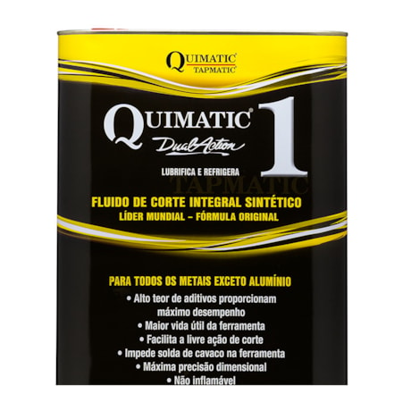 Fluido de Corte para Metais 5 Litros NR 1 TAPMATIC