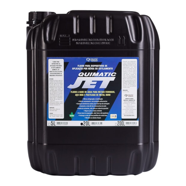 Fluido de Corte para Uso no Nebulizador 20 Litros QUIMATIC JET TAPMATIC-7f73cd46-b9ad-4102-9603-dfeee7c1ebbb