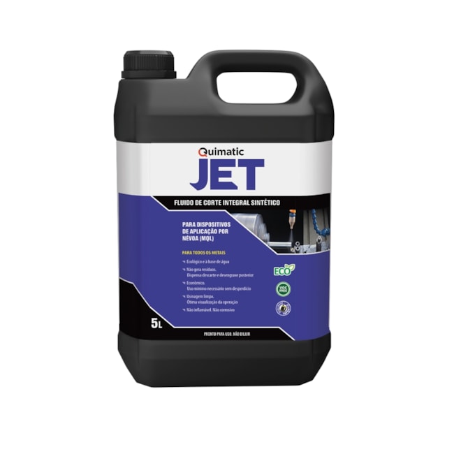 Fluido de Corte para Uso no Nebulizador 5 Litros QUIMATIC JET-242cea38-679d-4561-be1b-664672d4074f