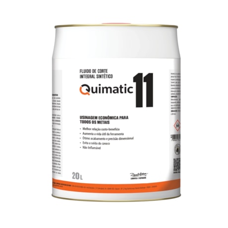 Fluido de Corte Sintético 20 Litros NR 11 QUIMATIC