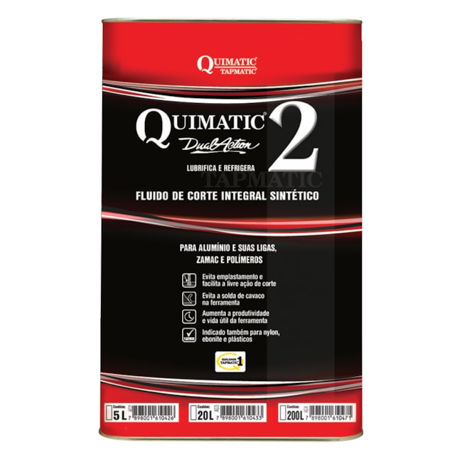 Fluido de Corte Sintético para Alumínio 5 Litros NR 2 TAPMATIC-59a9d0b2-fc47-4cf6-a235-2a55e5186d99