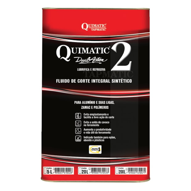 Fluido de Corte Sintético para Alumínio 5 Litros NR 2 TAPMATIC-7dfbee4e-41fb-46fe-afa9-6aa0bd76c694