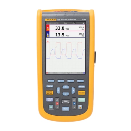 FLUKE 123B Osciloscópio Industrial Portátil 20MHz FC FLUKE-ce8e37f2-0383-4cdc-8bd5-8de59ffba239