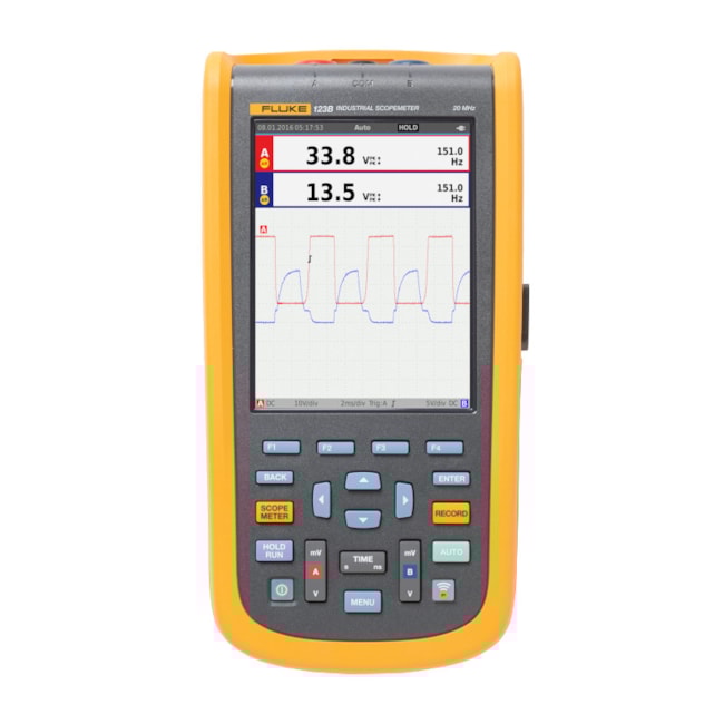 FLUKE 123B Osciloscópio Industrial Portátil 20MHz FC FLUKE-4cfeb7f2-6c49-40d8-a17a-015c897e5e3a