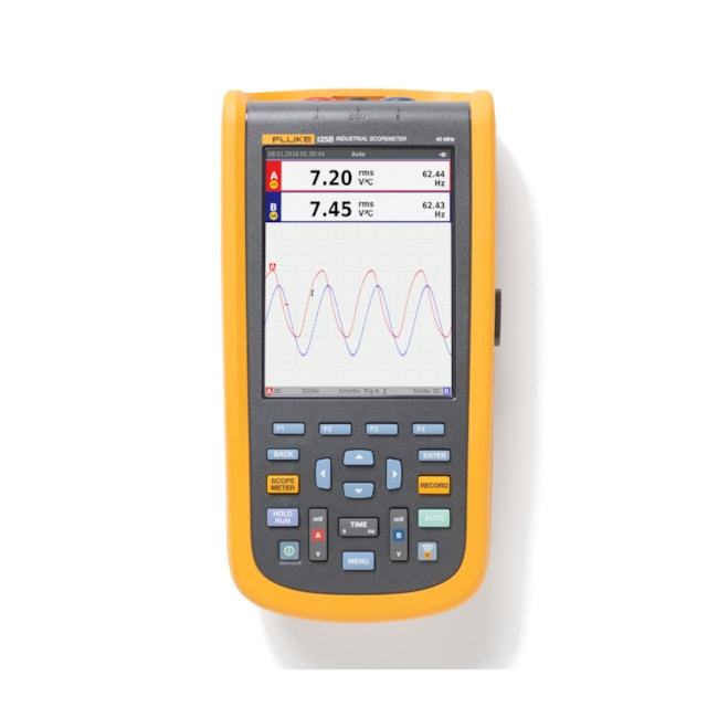 FLUKE 125B/S Osciloscópio Industrial Portátil 40MHz FC FLUKE-420924ef-71e4-4679-b978-09207f9fc40e