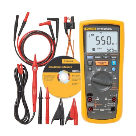 FLUKE 1587 FC Multímetro para Isolamento 1000V