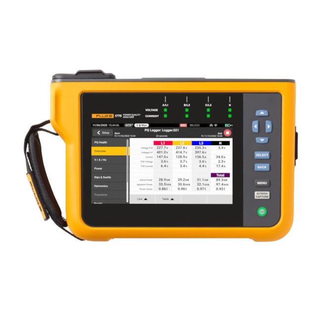FLUKE-1775 Analisador de Qualidade de Energia Trifásico FLUKE-7a7a749d-d6e8-4375-94a0-d848b819282d