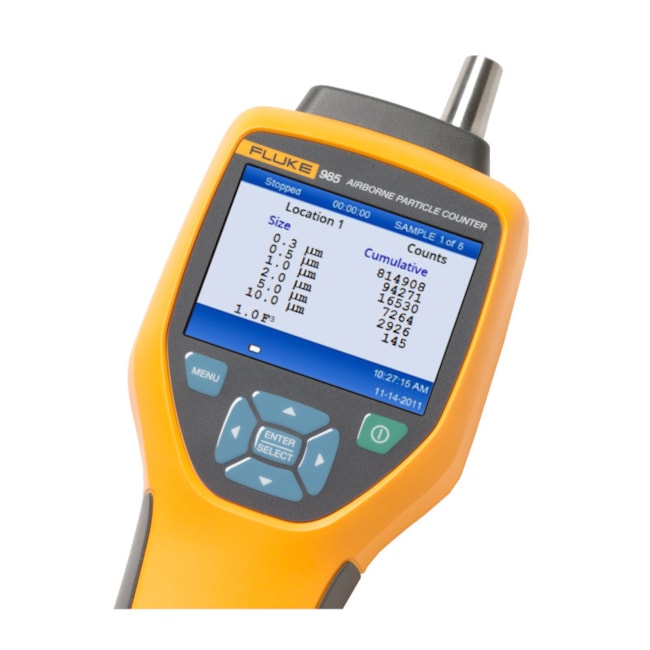 FLUKE 985 Contador de Partículas FLUKE-0be49dc0-014c-4e97-b48d-781399e9f6e4