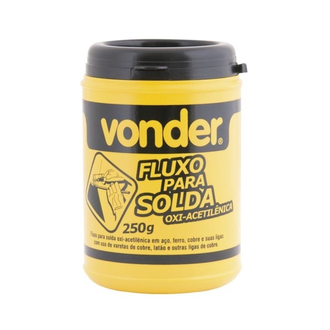 Fluxo para Solda Oxi-Acetileno Latão e Bronze 250g 7439022500 VONDER-9c65ce2a-9754-4dce-a5cc-260674bb4114