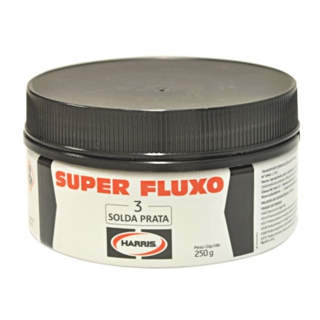 Fluxo para Solda Prata 250g SUPER FLUXO 3 HARRIS-970b7daa-ef1f-4bf2-97c1-aa5e24bf485f