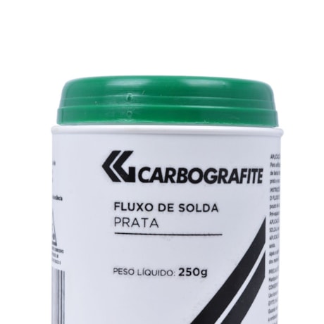 Fluxo para Solda Prata 250gr 010325310 CARBOGRAFITE -0447bd61-c0c6-4975-b402-f8968ad7445b