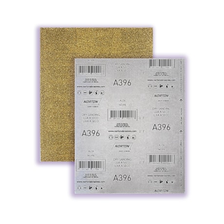 Folha de Lixa para Repintura Grão 100 230x280mm CHAMPAGNE NO-FIL A396 NORTON-a0099256-d87d-4ae4-889a-15c4c1739c88