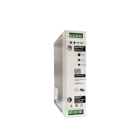 Fonte de Alimentação Chaveada 24V 3A PSS24-W/3 WEG