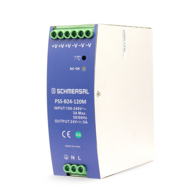 Fonte de Alimentação Chaveada 5A 100/240V PSS-B24-120M ACE SCHMERSAL-a461058e-ade4-435c-b0c7-a3d4af30ae19