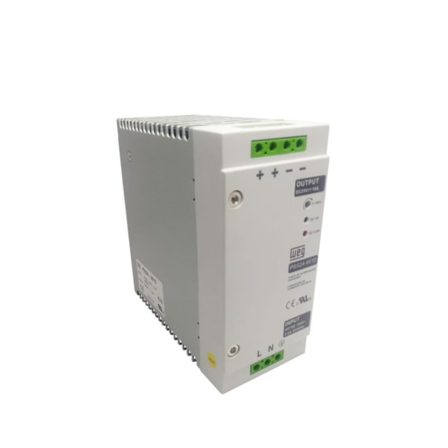 Fonte de Alimentação Chaveada Monofásica 10A PSS24-W/10 WEG-cdffa1f3-3c6b-4651-b1c5-47b6e0b776d1