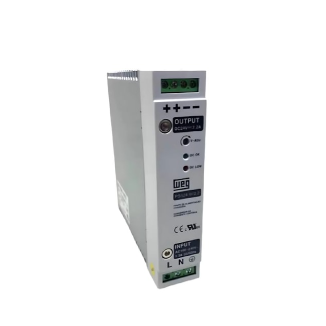 Fonte de Alimentação Monofásica 2,2A PSS24-W/2.2 WEG-8a13b260-30ef-414a-abd9-882cf9243495