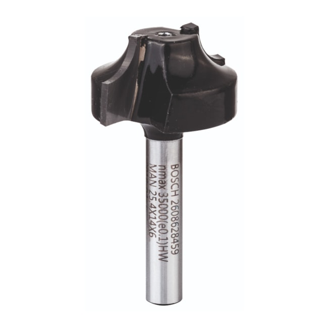 Fresa Borda Decorativa 25,4mm Haste 6mm 2608628459 BOSCH-28442544-8240-47c7-a6ee-337845db79eb