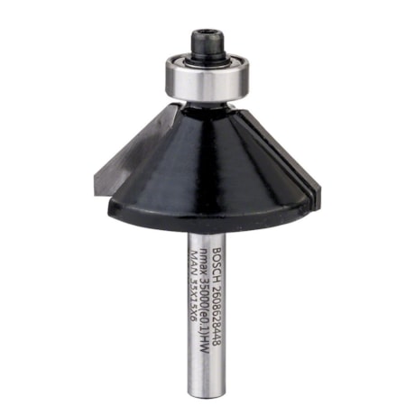 Fresa Chanfrar 35mm Haste 6mm com Rolamento 2608628448 BOSCH-ca4eabb8-7e22-4527-815e-2edd8fb76c93