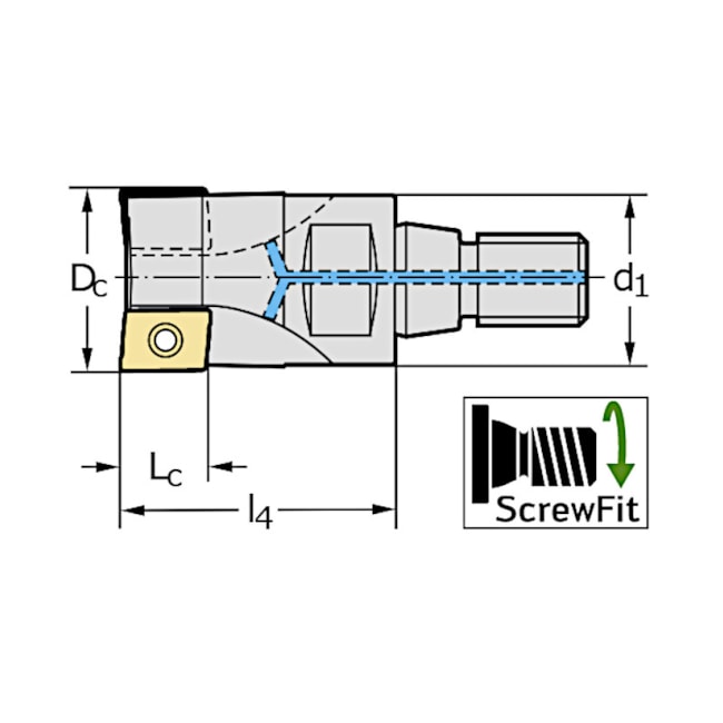 Fresa com Corte Lateral a 90º F4042.T28.032.Z05.08 WALTER-542fe181-44b3-49d2-b15c-0492dd3b76a3