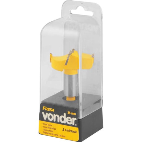 Fresa com Dentes para Dobradiça 35mm com 2 Dentes 5314100035 VONDER-4e0f0a73-73fa-4ae5-95e4-93899d80b99a