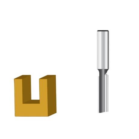 Fresa Dupla 2 Cortes 1/2