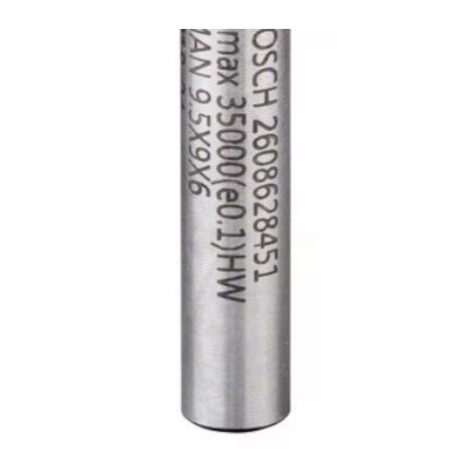 Fresa Meia Cana 9,5mm Haste 6mm 2608628451 BOSCH-08695e60-584f-4edd-b51f-e580c2f1f14b