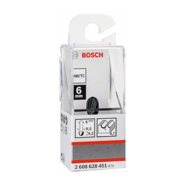 Fresa Meia Cana 9,5mm Haste 6mm 2608628451 BOSCH-95d53a5f-9f73-4fd5-9c40-17f1f7037f65