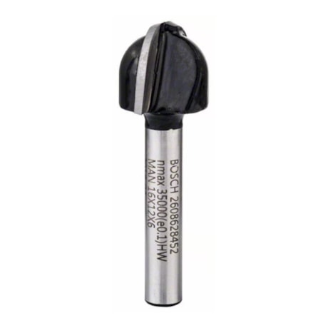 Fresa Meia Cana R 8mm Haste 6mm 2608628452 BOSCH-95893599-e6f2-4479-a476-03cf2c8148e9