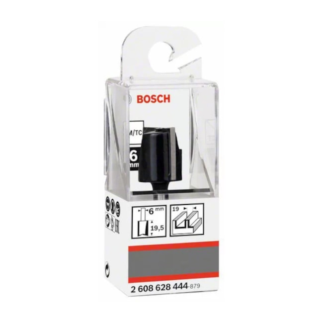 Fresa Paralela Dupla 19mm Haste 6mm 2608628444 BOSCH-f7c7ada6-eaef-498b-8eef-82080c0592c8