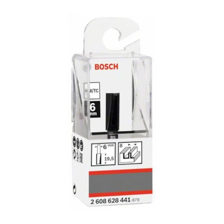 Fresa Paralela Dupla 6,4mm Haste 6mm 2608628441 BOSCH-30b4d35b-568c-4422-aba0-e5541a05696b