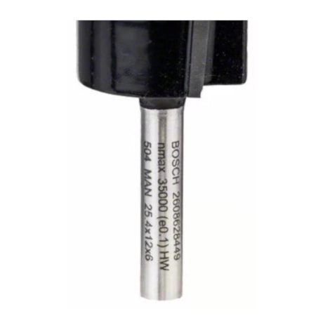 Fresa Reta 25,4mm Haste 6mm com Rolamento 2608628449 BOSCH-2a27642d-2f2d-4104-8458-86e2658762eb