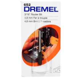 Fresa Reta 3/16'' 2615000652 DREMEL