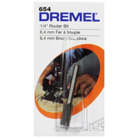 Fresa Reta 6.4mm 2615000654 DREMEL-073e9d35-fbb4-4539-9795-5753e1a295a4