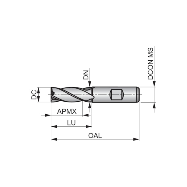 Fresa Topo Curta HSS-E 10mm 4 Canais DIN 1835B C24710.0 DORMER-4a69b200-8d3c-4202-a74b-f2185b12e627