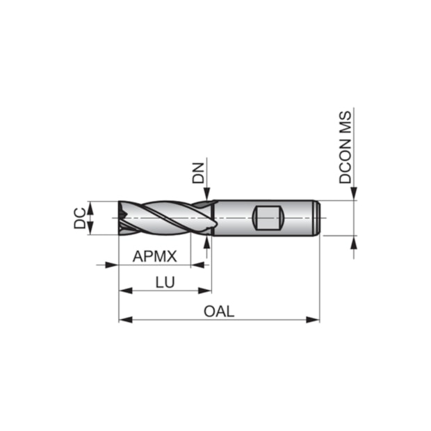 Fresa Topo Curta HSS-E 8mm 4 Canais DIN 1835B C2478.0 DORMER-0f9f26f8-56ab-4ca7-8219-9c6c5f763fe2