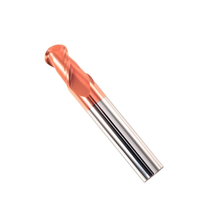 Fresa Topo Esférica HP Metal Duro 2C 4.00 x 8 x 50 55HRC 5030400 HEINZ-00050576-a4a1-40bc-9612-c6263a1b4595